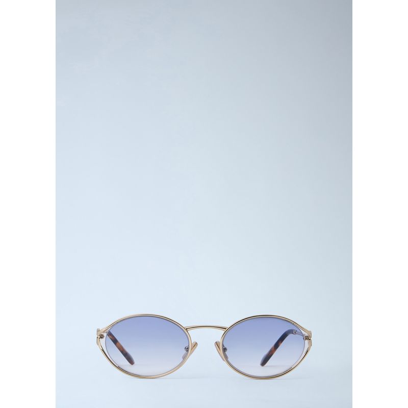 Miu Miu Men Mu 52ys Oval Sunglasses